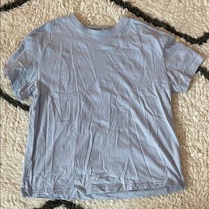 H&M Soft Blue Basic Tee